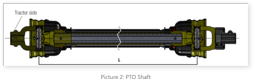 Flail Mower PTO Shaft