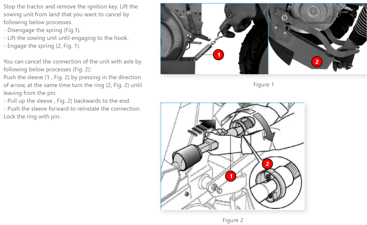 Pneumatic Planter Disabling of Any Sowing Unit