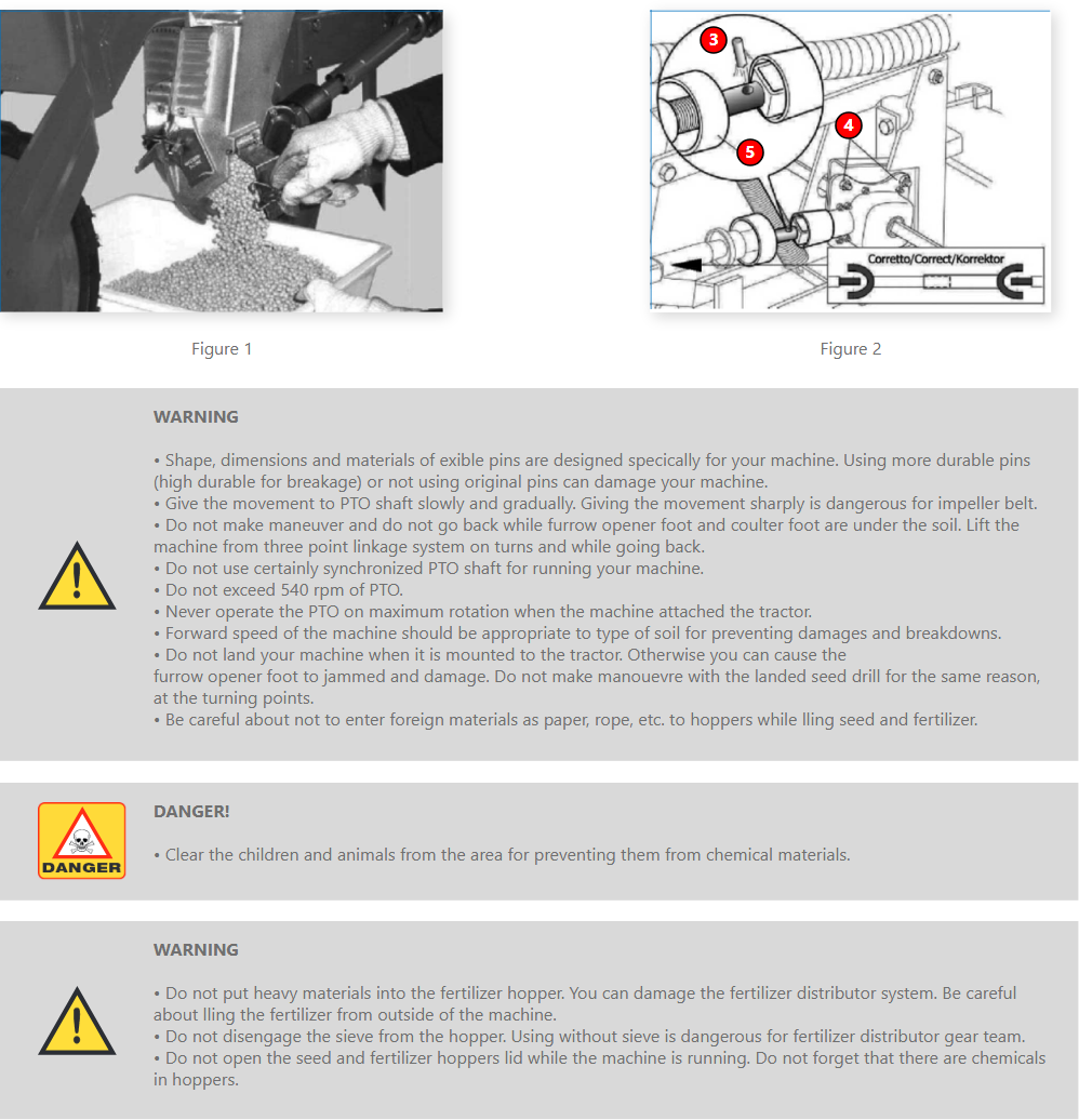 Pneumatic Planter Other Rules For Sowing