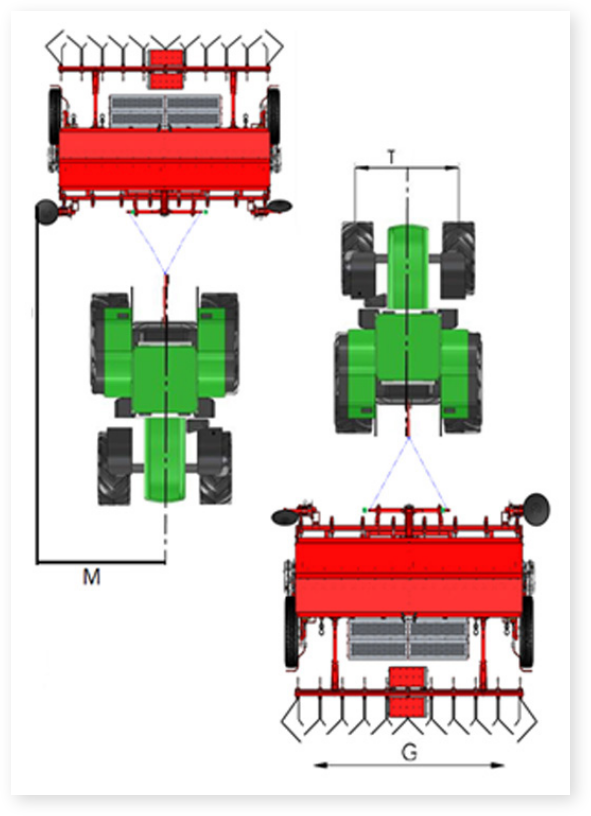 Seed Drill Hydraulic Marker (Mark Scriber) Mechanism